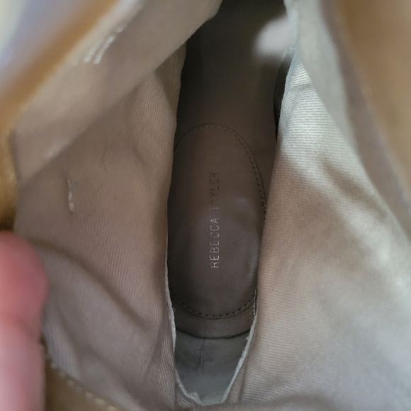 Rebecca Taylor Audra Suede Ankle Boot size 7 - Picture 2 of 9